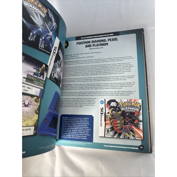 Pojo's Unofficial Big Book of Pokemon 20th Anniversary Special Edition - Picture 8 of 9